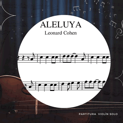 partitura aleluya