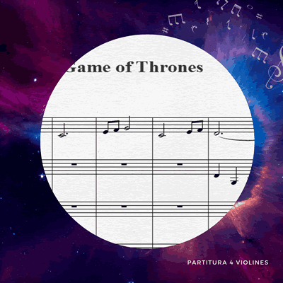 partitura game of thrones