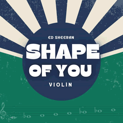 partitura shape of you