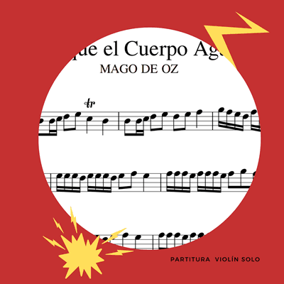 partitura hasta que el cuerpo aguante