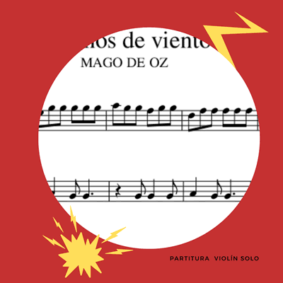 partitura molinos de viento
